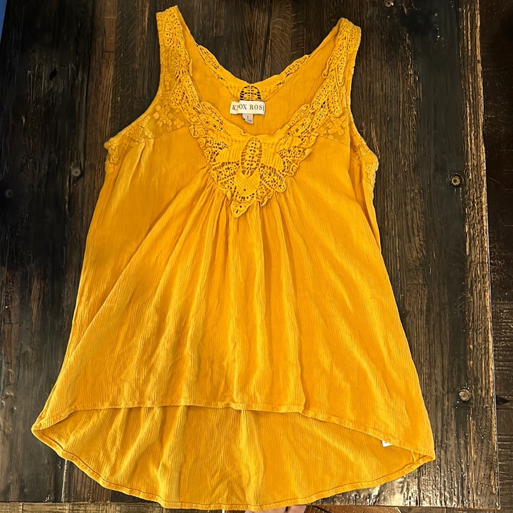 NWOT Womens Knox Rose Flowy Tank